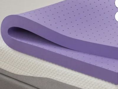 Twin memory foam mattress topper