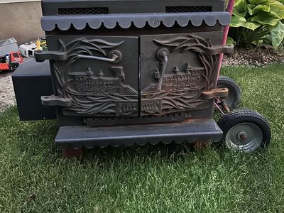 Fire king wood fire place