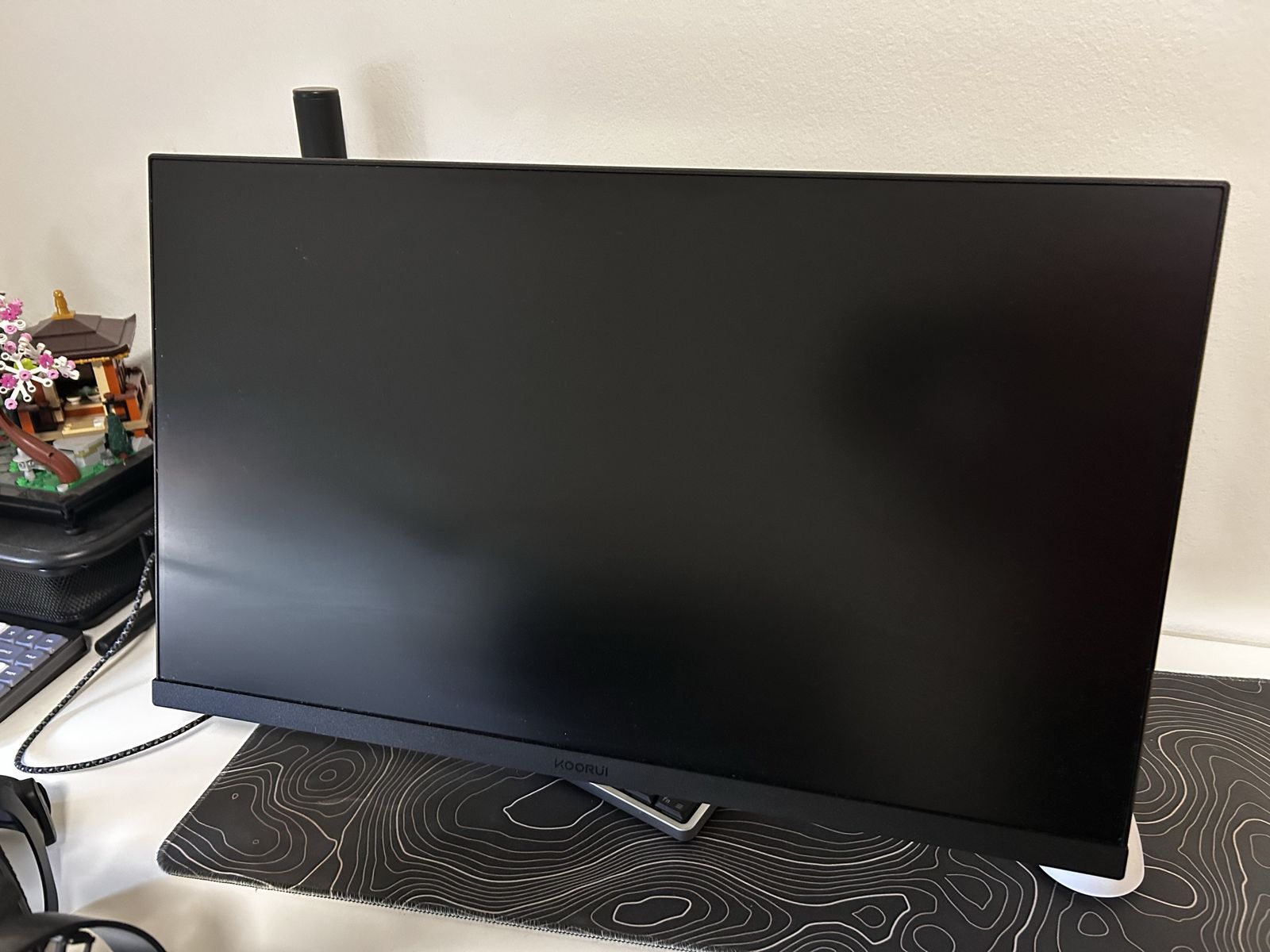 Koori monitor and arm