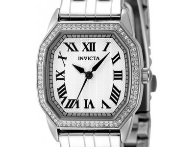 Invicta Wildflower Lady 48998 Quartz Watch - 27mm Stainless Steel, Crystal Bezel