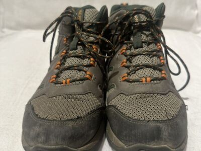 Merrell Beige Youth Size 4 Wrrprf Hiking Shoes