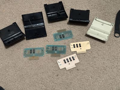 Old Texas Instruments game PCBs for hobbyists