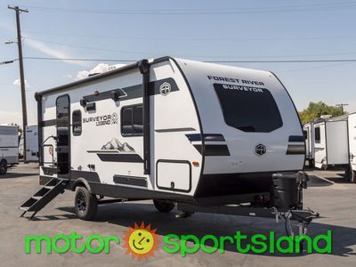2026 Forest River Surveyor 19RBLE Rear Entertainment Outdoor Kitchen