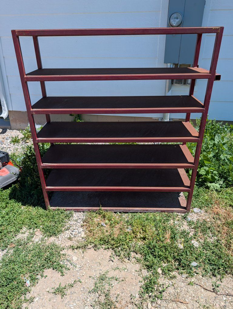 heavy duty steel shelf
