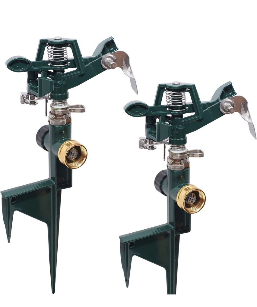 NEW! 2 Pack Impact Sprinkler Head