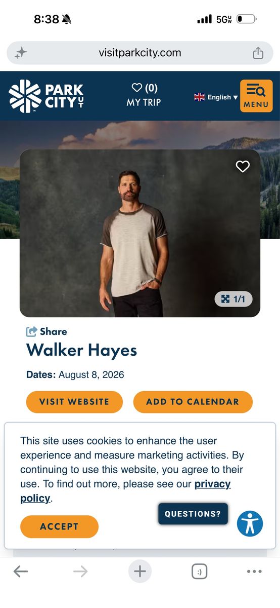 Walker Hayes Tickets VIP pit tickets 