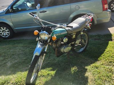 1973 Vintage Suzuki TC-100 Bike - Used Condition, Great for Restoration/Parts