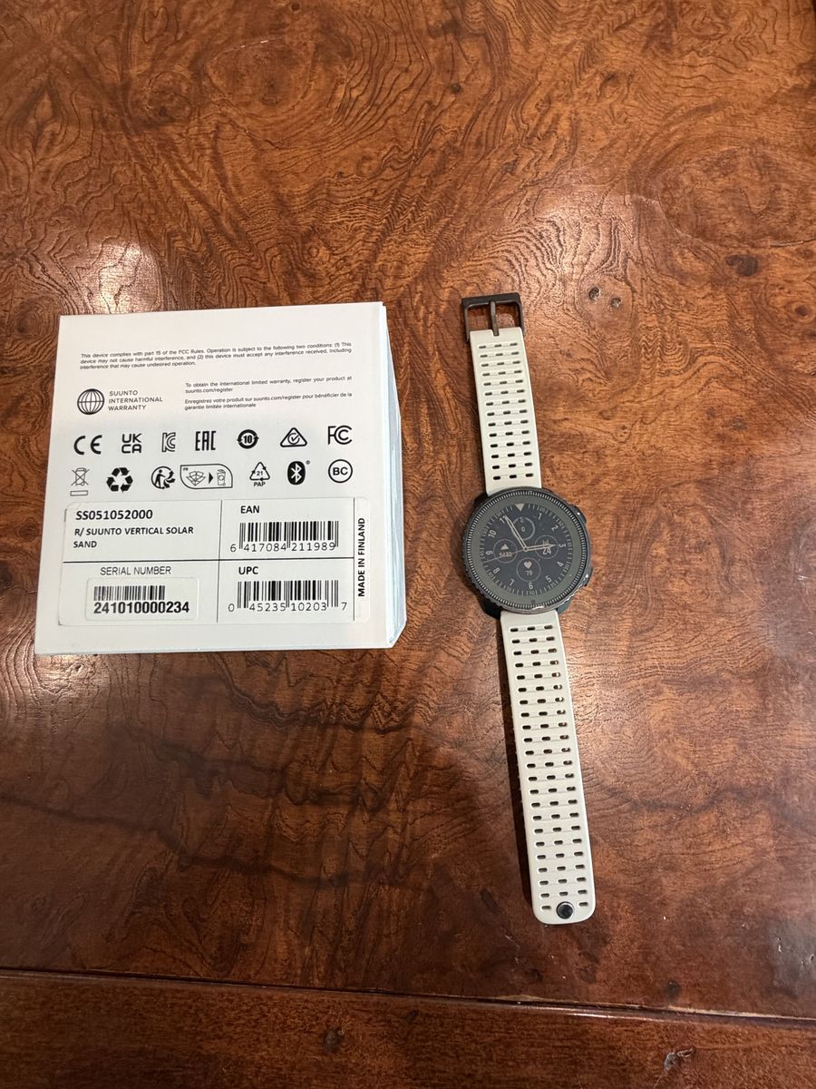 Suunto Vertical Solar Multisport GPS Watch