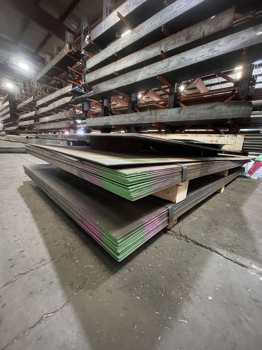 LIMITED TIME! Surplus Steel Plate – 3/16" x 52" x 120" – $195.89 each