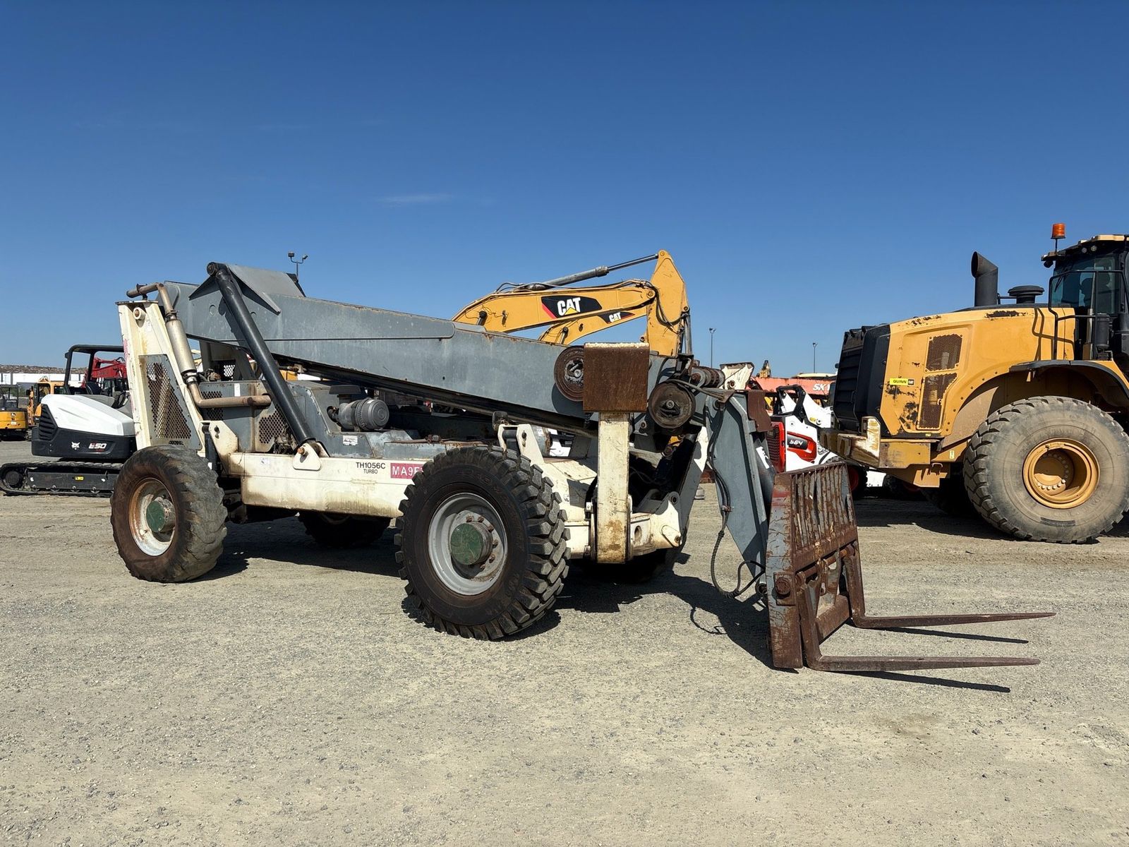 2006 Terex TH1006A Telehandler Reach Forklift 10k 56 ft-4776
