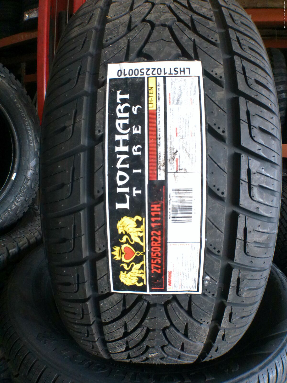 P275/50R22 LIONHART LH-TEN ALL SEASON
