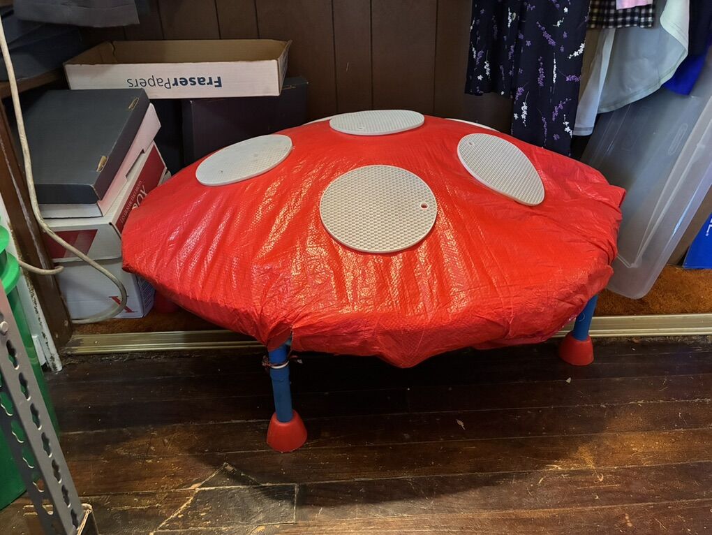 Super Mario Mushroom Trampoline