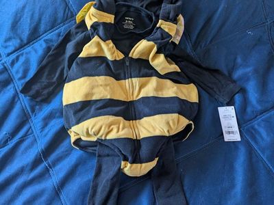 Carter's Baby Bumble Bee Halloween Costume Size 6-9 Months