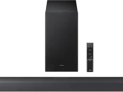 Samsung - B-Series HW-B550F 2.1Ch DTS Virtual:X Soundbar with Subwoofer - Titan Black