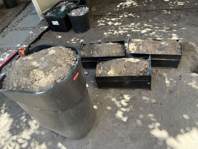 Fill dirt (filing cabinet drawers also available)