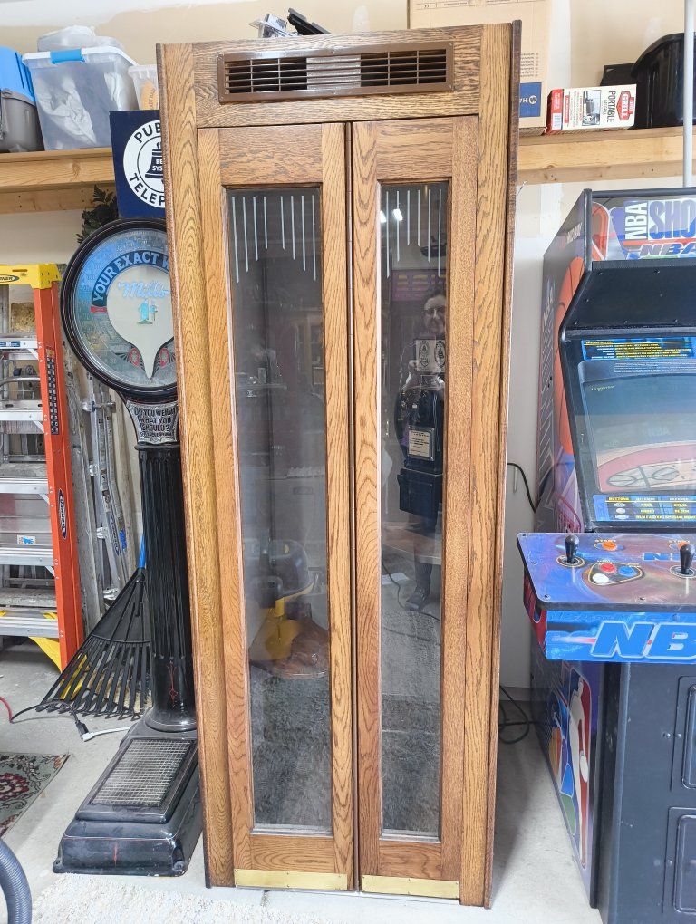 Vintage phone booth
