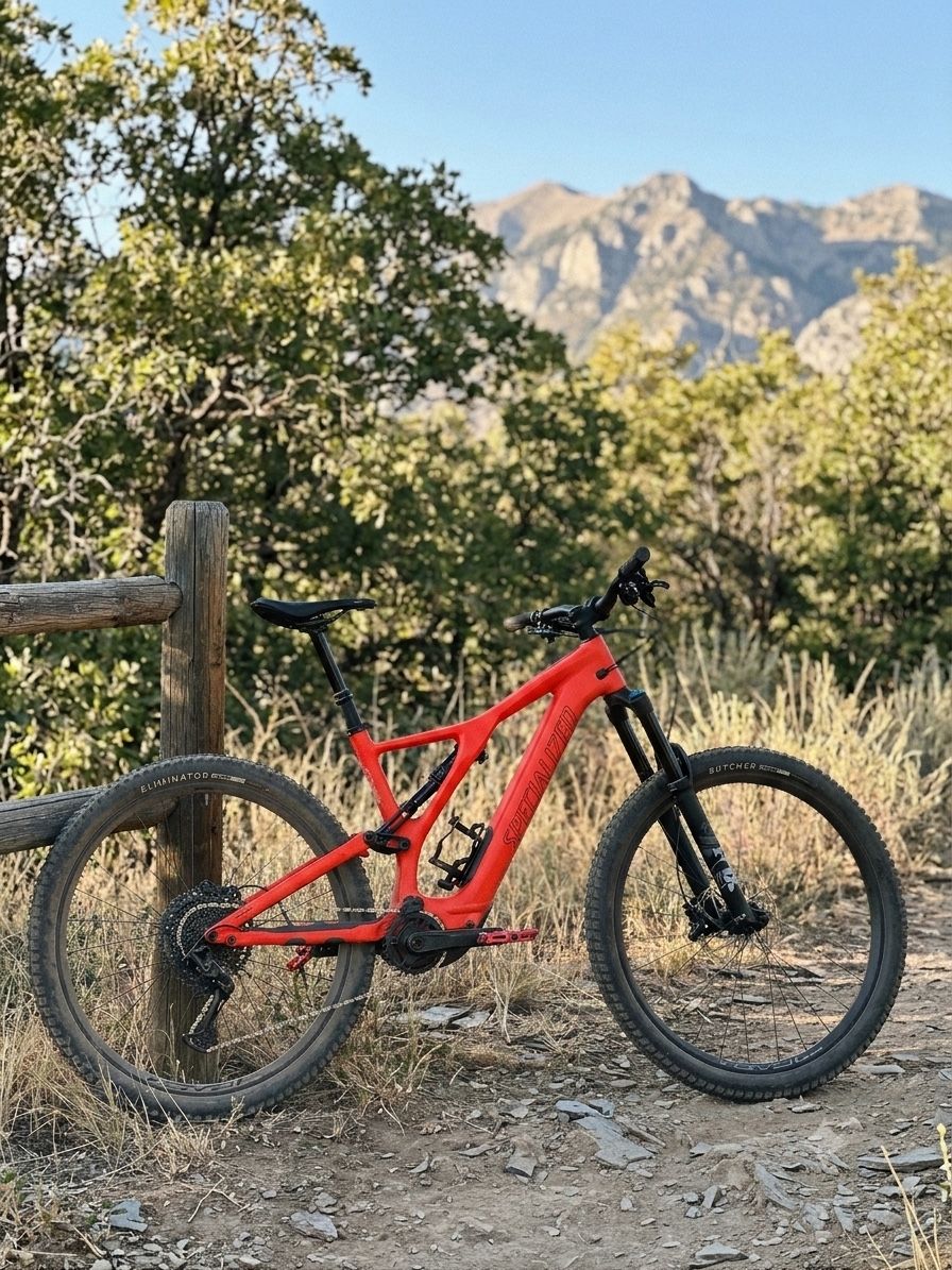Specialized (MD) Turbo Levo SL Full Suspension Electric Mountain Bike - Red