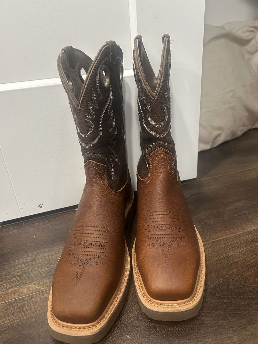 Tecovas Men's 8.5 LongHaul Saddle Comp Square Toe