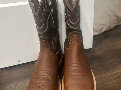 Tecovas Men's 8.5 LongHaul Saddle Comp Square Toe