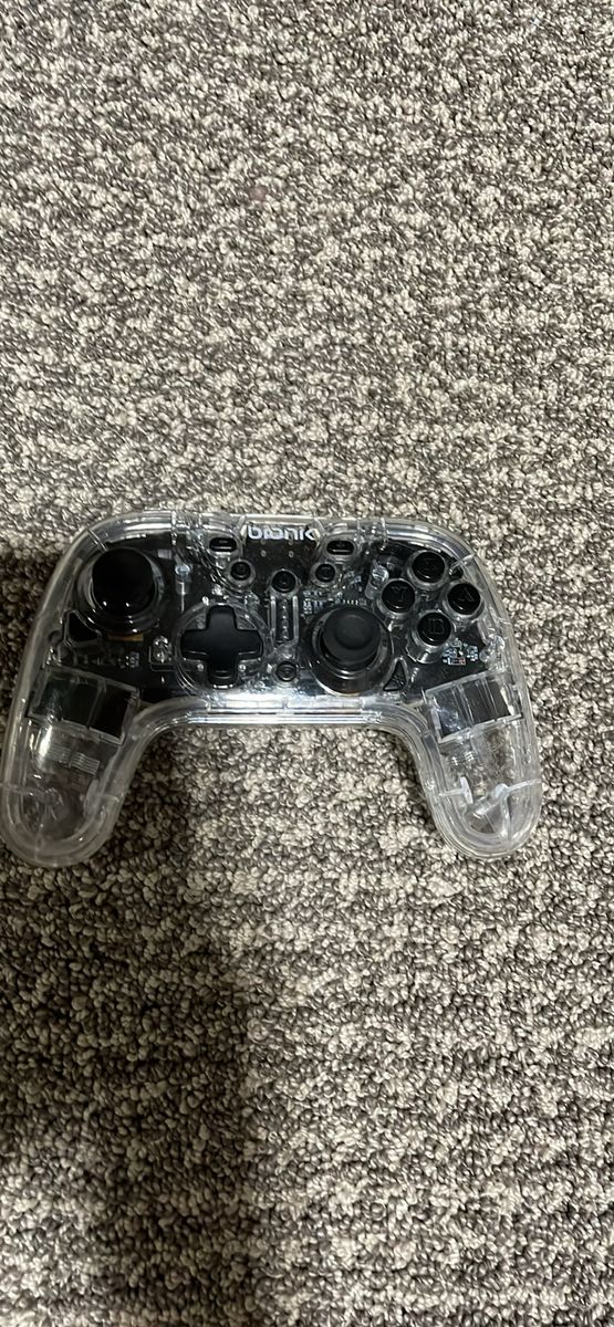 PDP Gaming Afterglow Wireless Deluxe Controller for Nintendo Switch - Clear
