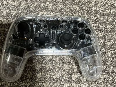 PDP Gaming Afterglow Wireless Deluxe Controller for Nintendo Switch - Clear