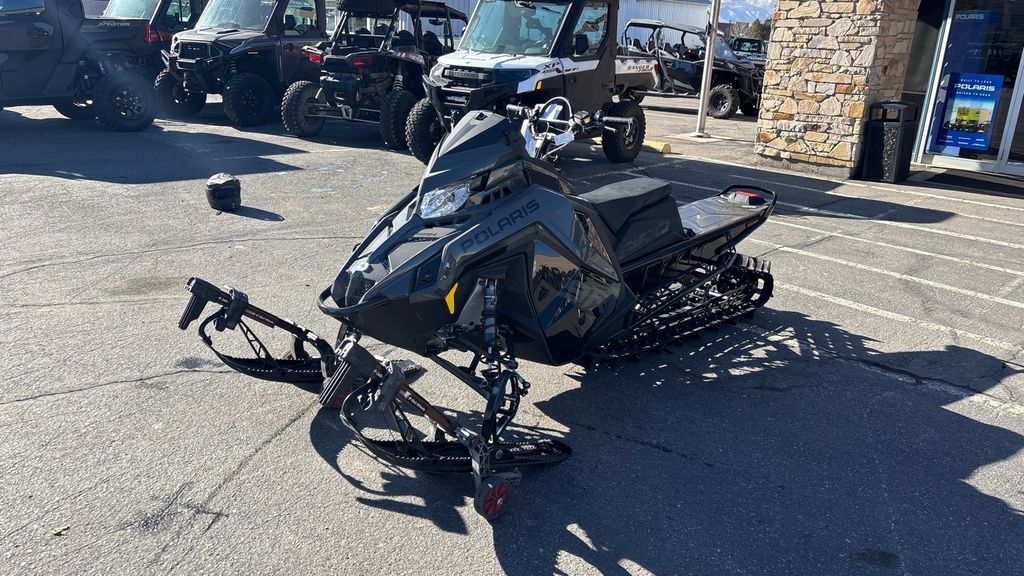 2025 Polaris® 9R PRO RMK 155 Storm Gray / Indy Red