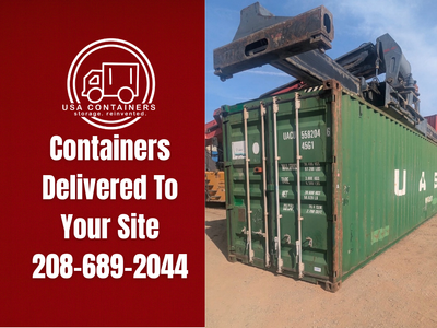 20' Shipping Container – Secure Home Storage – Delivery Available