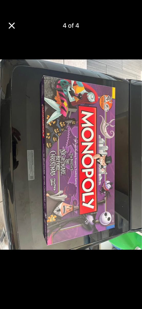 Nightmare Before Christmas Monopoly