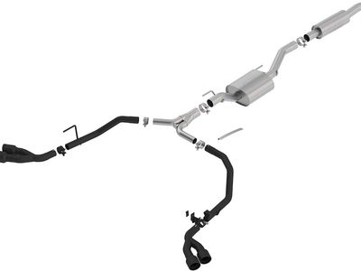 Borla ATAK Cat-Back Exhaust System 140816CB Ceramic Black for Jeep Gladiator JT 2020-2025 - New in box