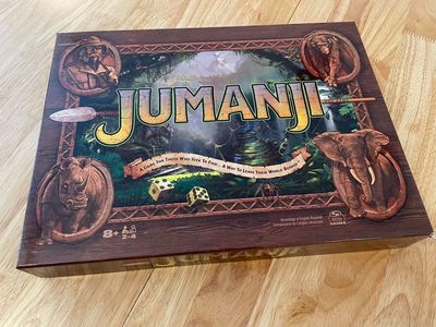 NEW Jumanji Board Game Spin Master 2017 Edition - A Game For Those Who Seek to Find