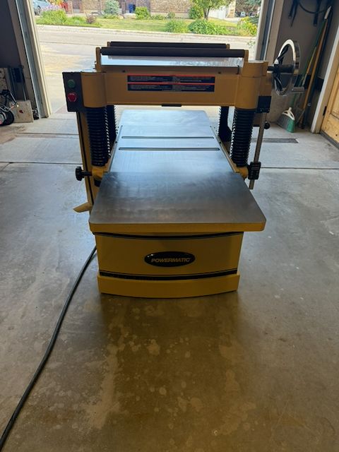 Powermatic 209HH-1: 20in Planer Planner with Helical Cutter Head