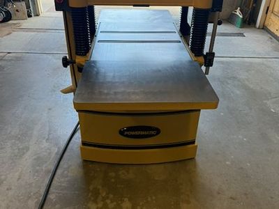 Powermatic 209HH-1: 20in Planer Planner with Helical Cutter Head