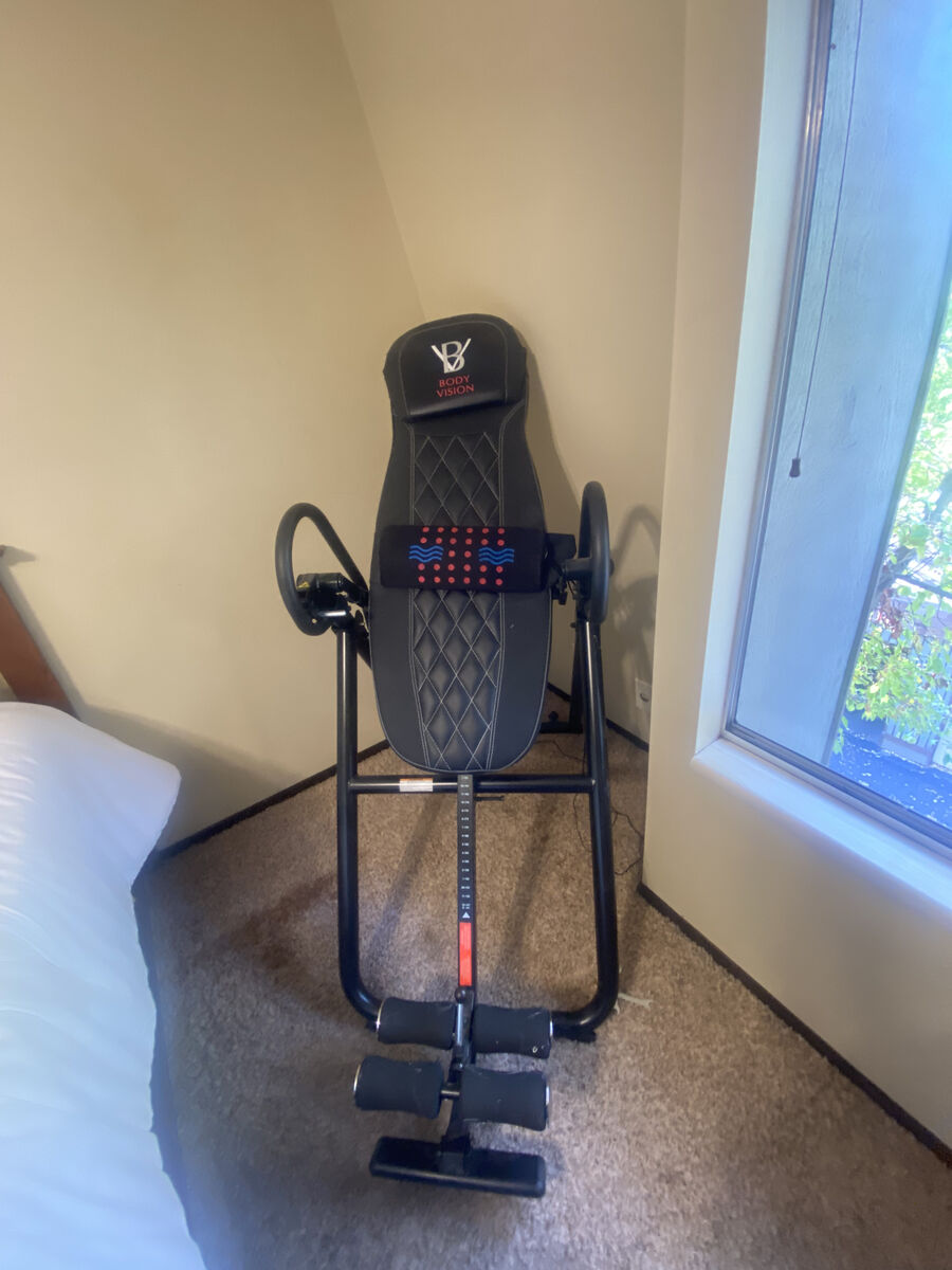 Back upside down traction stretcher