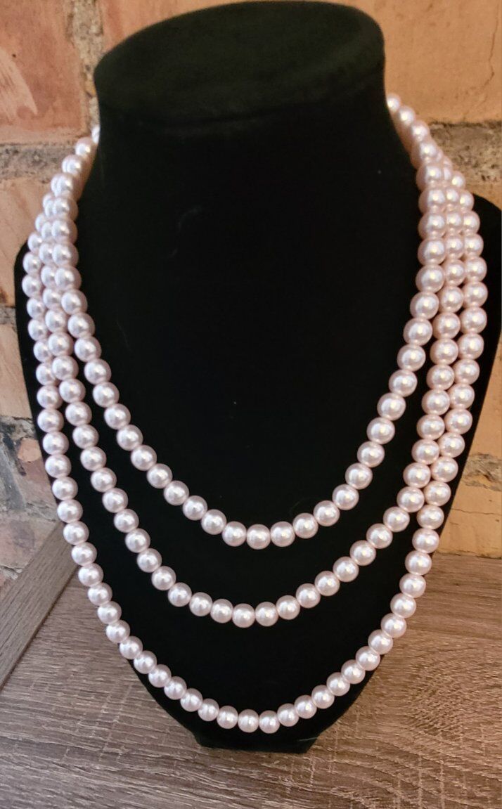 Faux Pearl Necklaces