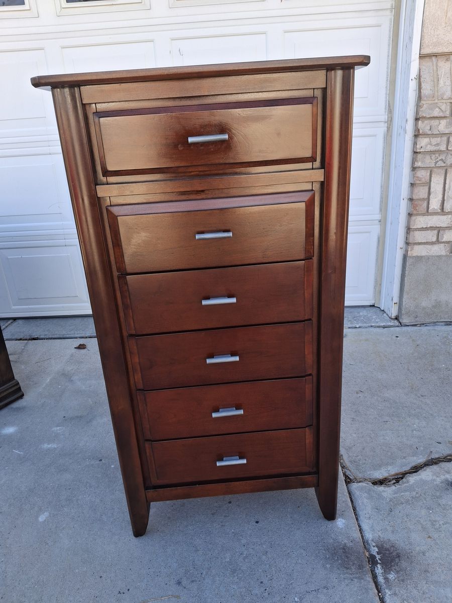 high end all wood lingerie dresser