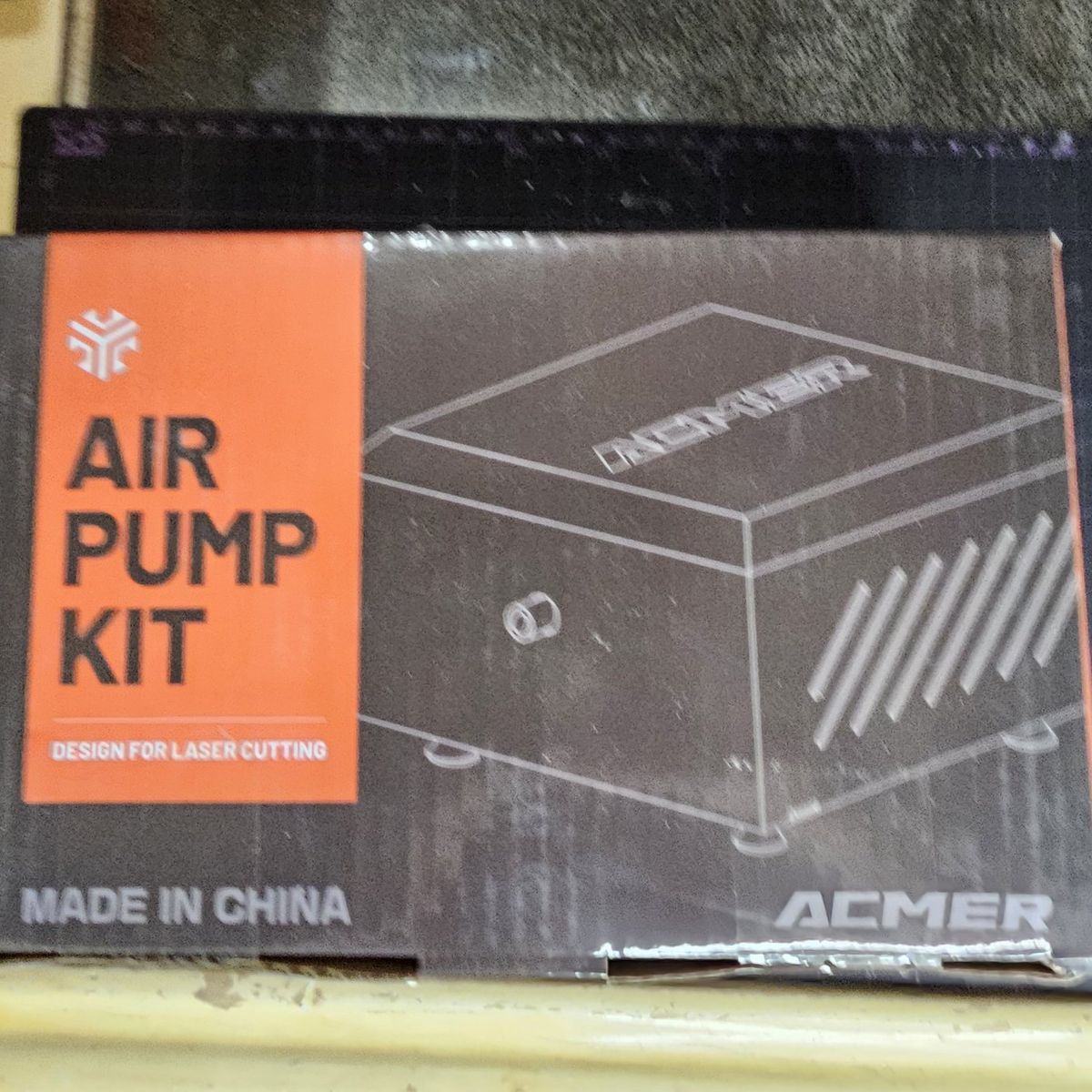 Acmer laser cutting Air Pump.