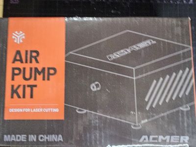 Acmer laser cutting Air Pump.