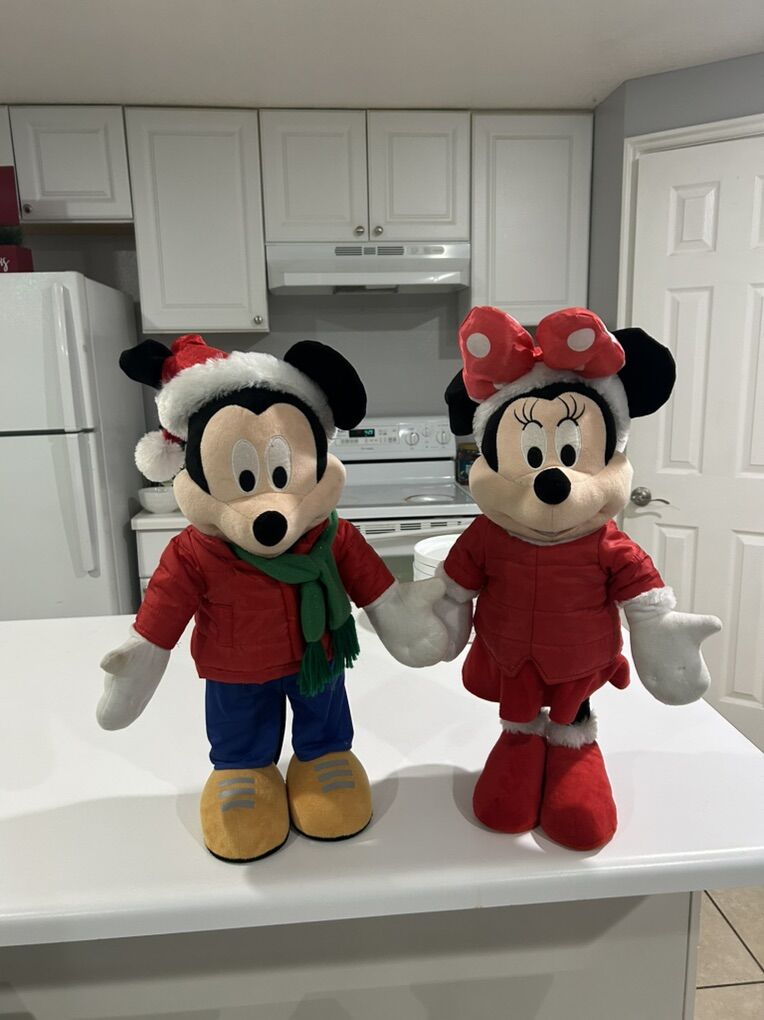 christmas Mickey & Minnie