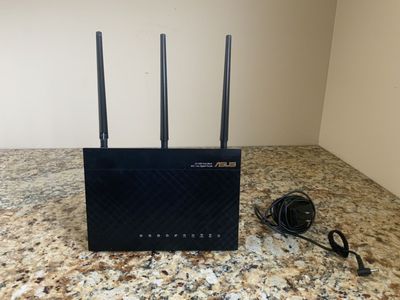 ASUS AC1900 Dual-Band WiFi Router β Works Great β With Power Adapter