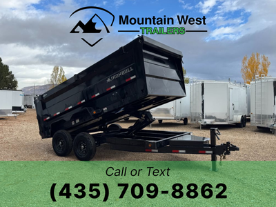 2026 Iron Bull 7X14-14.9K Dump Trailer w/ 4ft Sides