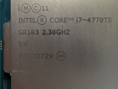 Intel i7 2.3 ghz processor