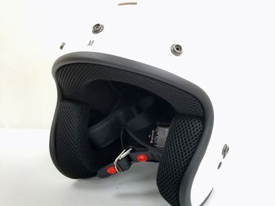GMAX OF-2 MEDIUM Open-Face Helmet, Gloss White (72-5365M-L-R2-S2)