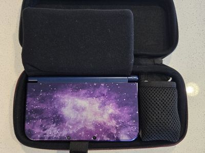 Nintendo 3DS XL Galaxy Edition Handheld Console with 2018 Pokeball Case & Charger. (Tested / Excellent used condition) $350