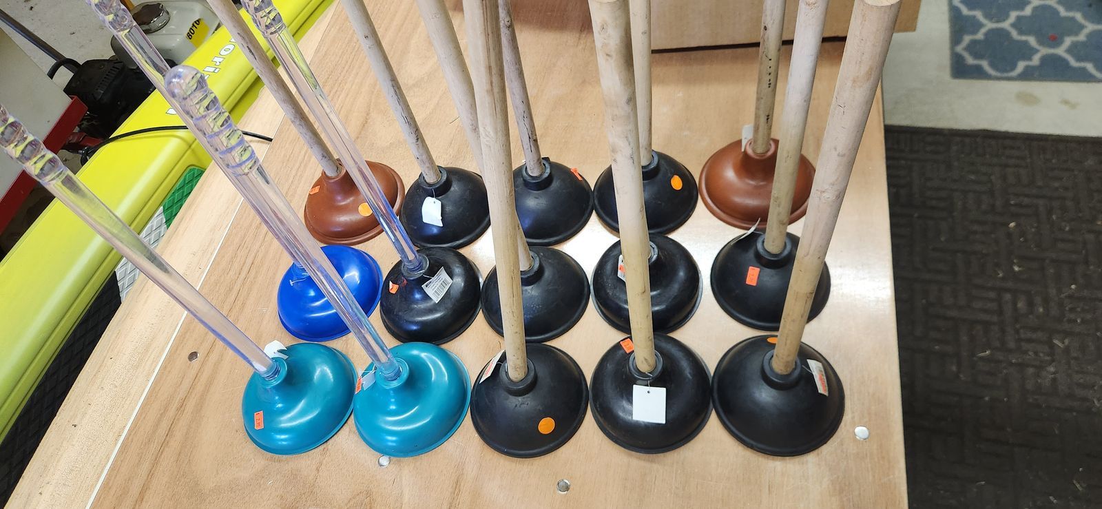 (15) New Plungers!