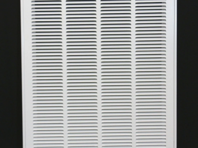 20x26 Return Air Filter Grille Steel HVAC Vent Cover for 1" Filter White 22x28