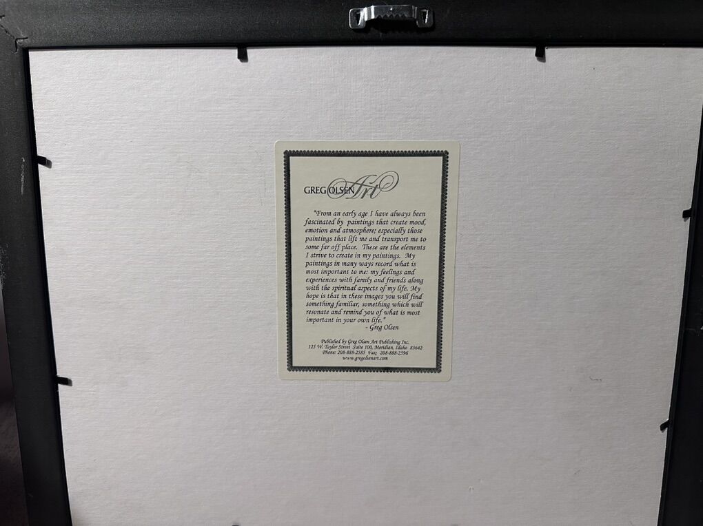 G Olsen Painting (print)