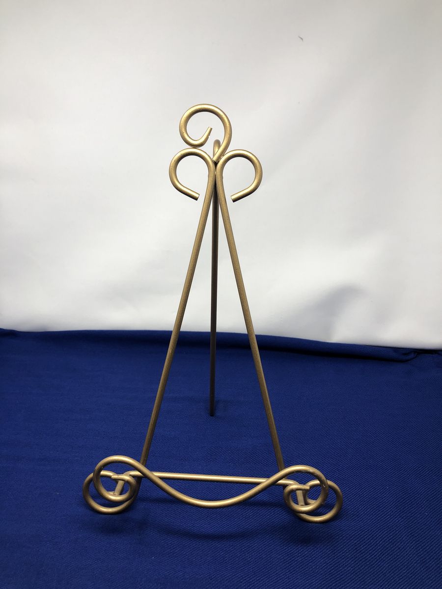 Vintage Gold Display Easel