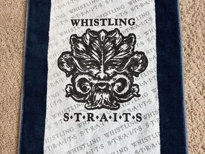 Whistling Straits golf towel