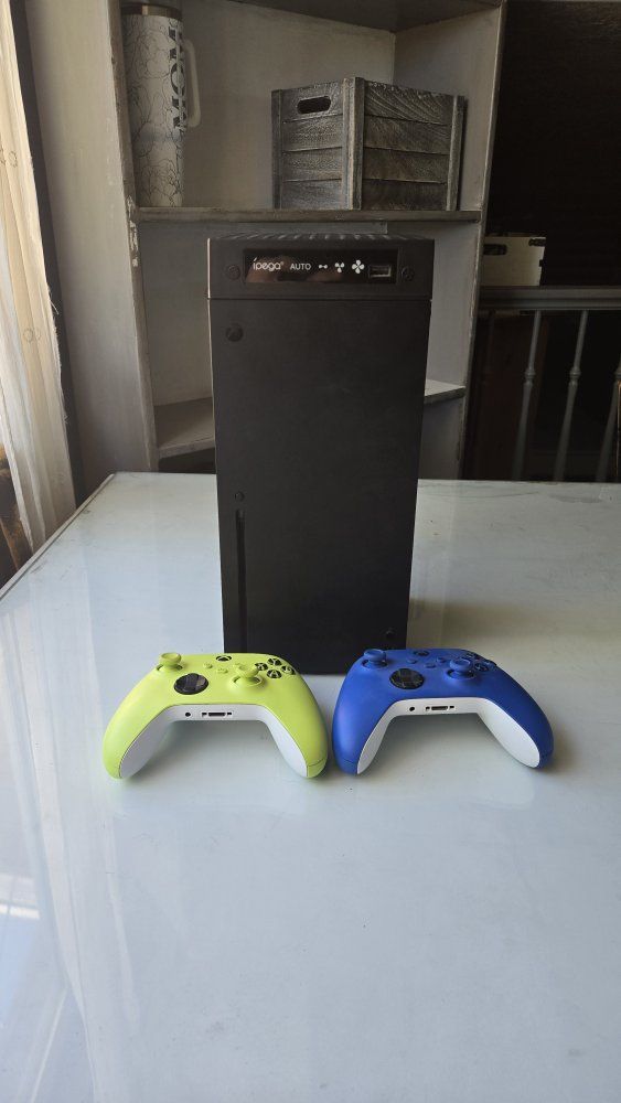 Xbox Series X with 2 Controllers