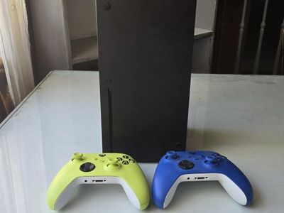 Xbox Series X with 2 Controllers